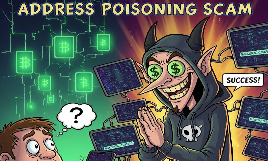 Address poisoning scam crypto